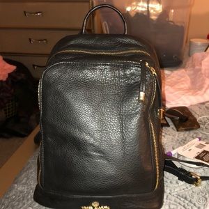 Vince Camuto Genuine Leather Small Bookbag